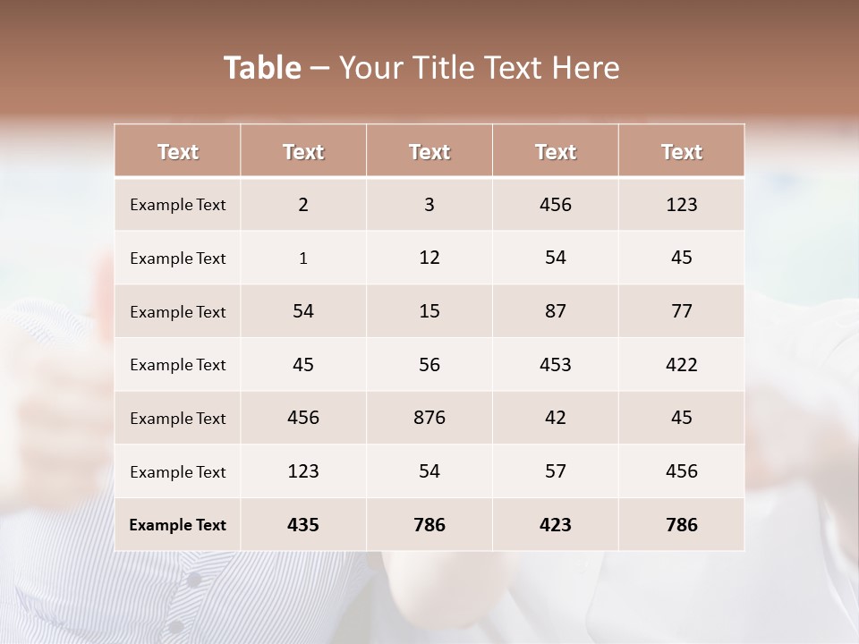 Caucasian Happy Happiness PowerPoint Template