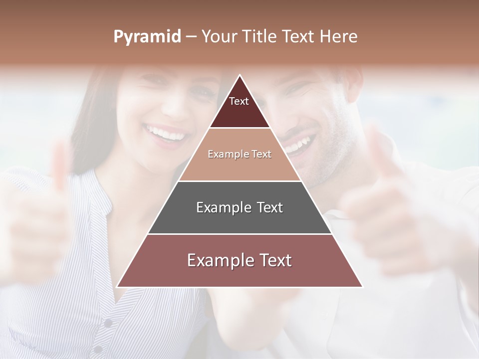 Caucasian Happy Happiness PowerPoint Template