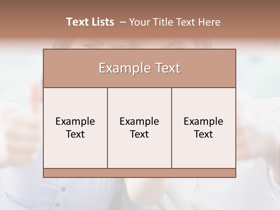 Caucasian Happy Happiness PowerPoint Template