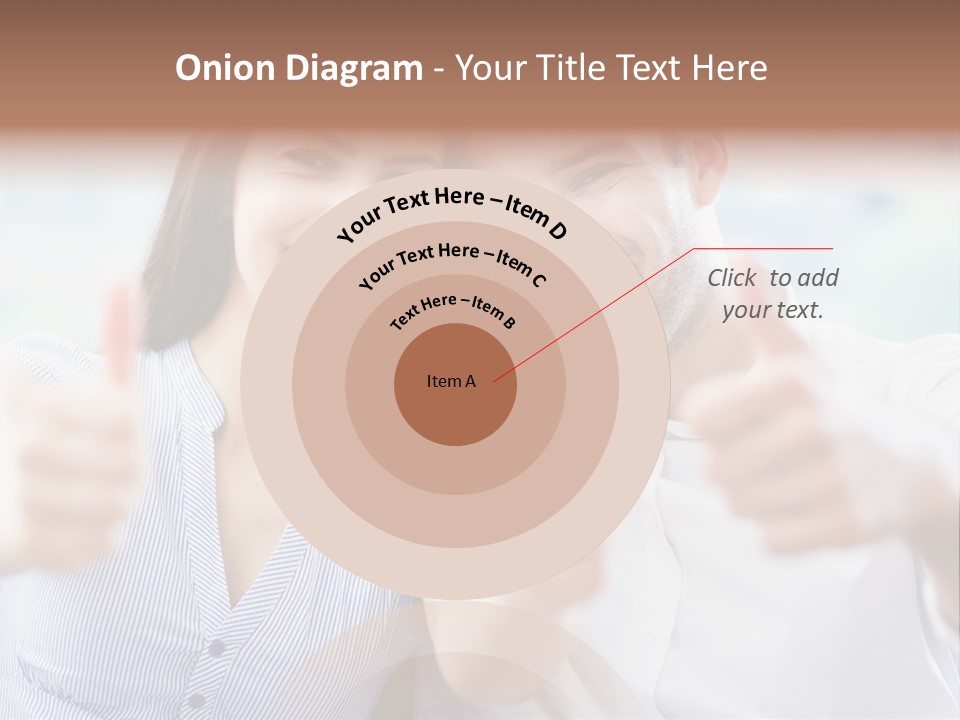 Caucasian Happy Happiness PowerPoint Template