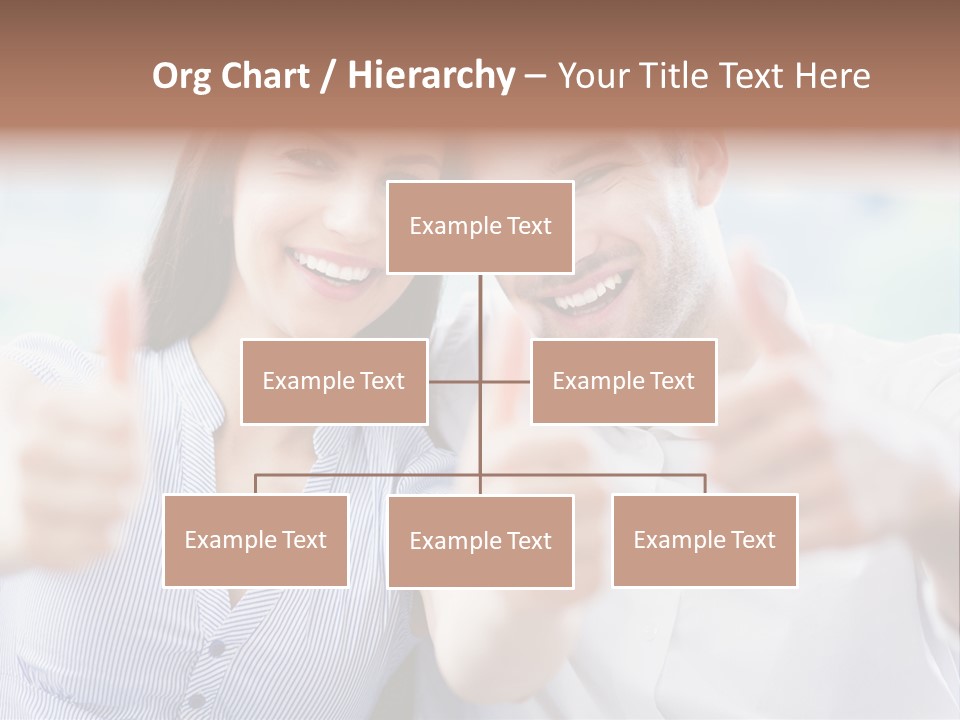 Caucasian Happy Happiness PowerPoint Template