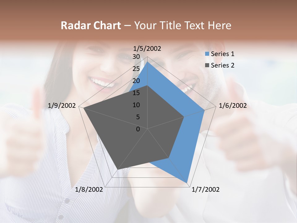 Caucasian Happy Happiness PowerPoint Template