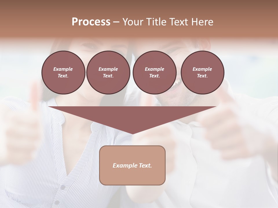 Caucasian Happy Happiness PowerPoint Template