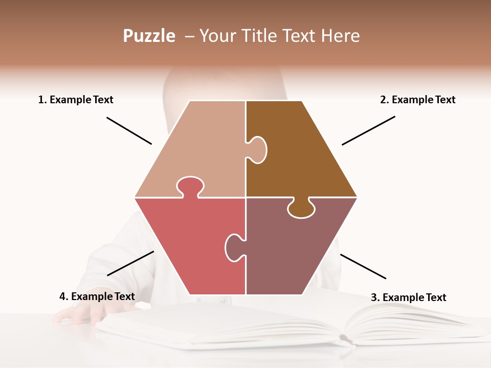 Isolated Infant Human PowerPoint Template