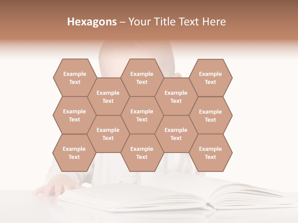 Isolated Infant Human PowerPoint Template