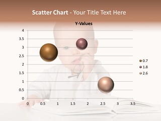 Isolated Infant Human PowerPoint Template