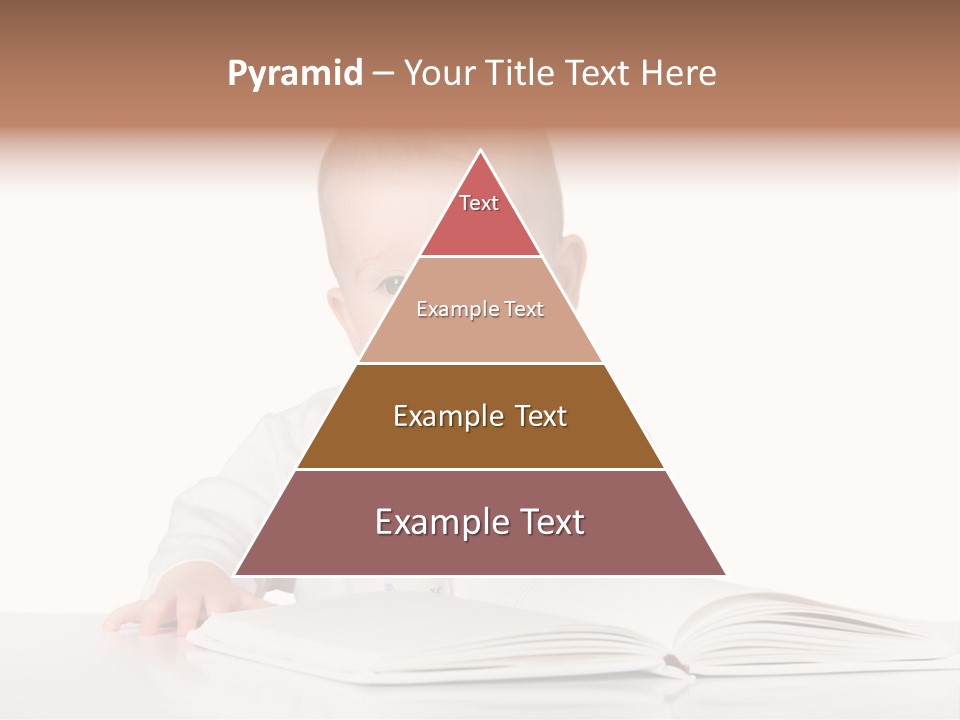 Isolated Infant Human PowerPoint Template