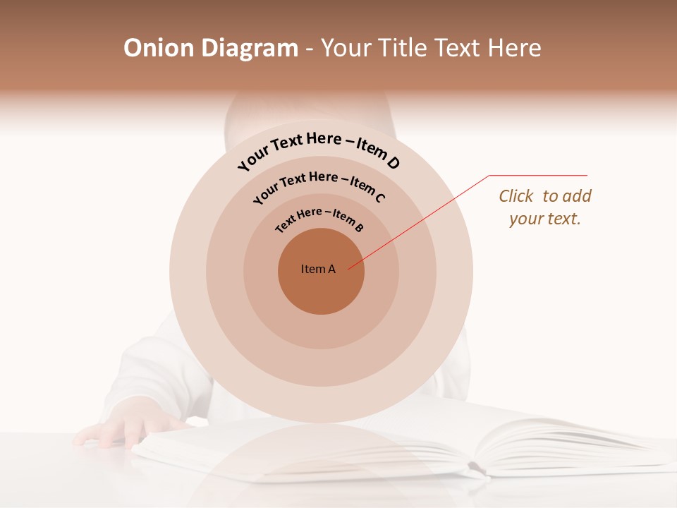 Isolated Infant Human PowerPoint Template
