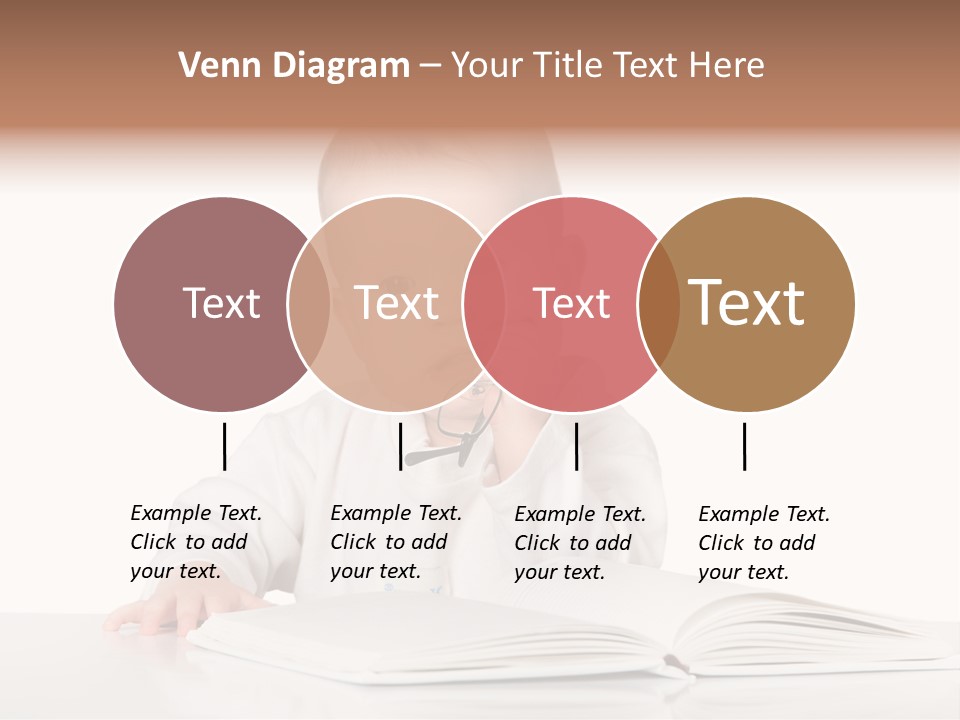 Isolated Infant Human PowerPoint Template