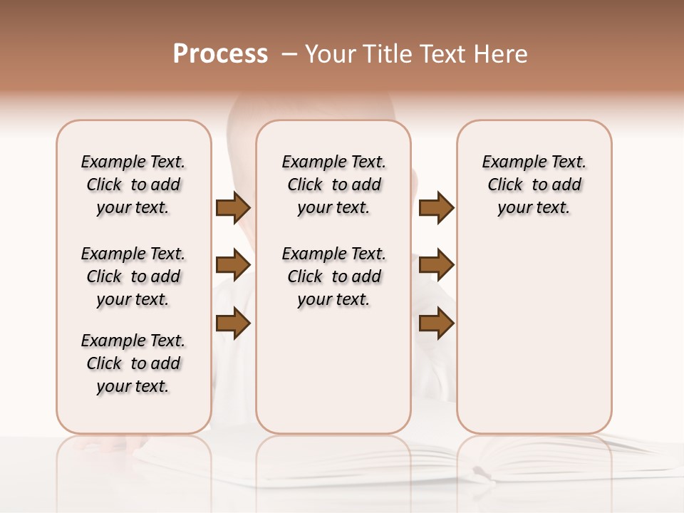 Isolated Infant Human PowerPoint Template