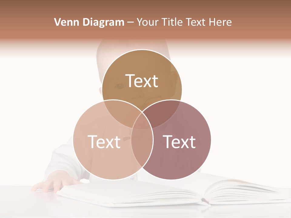 Isolated Infant Human PowerPoint Template