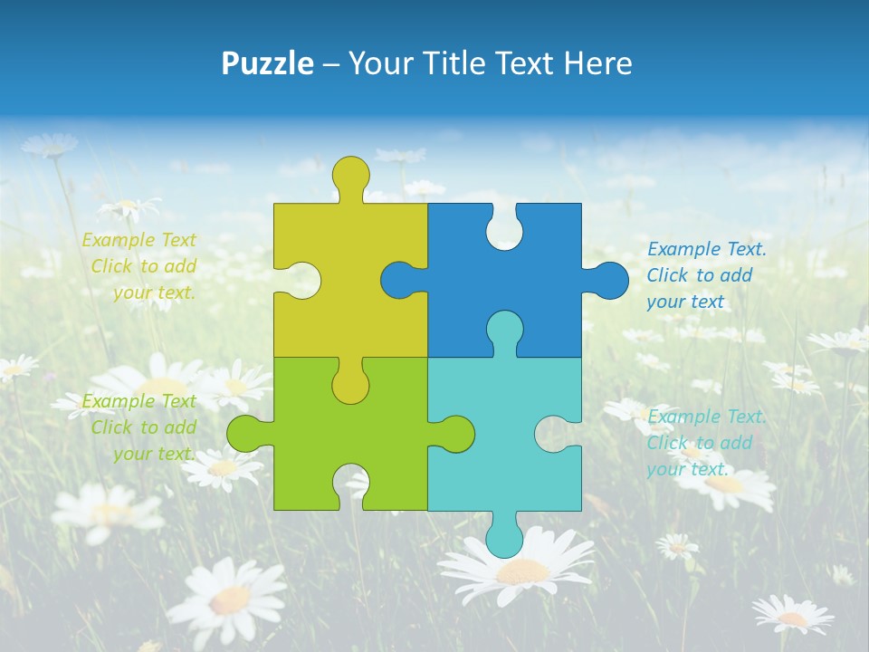 Entreprise Immeuble Plan PowerPoint Template