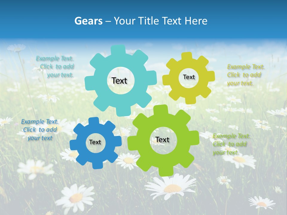 Entreprise Immeuble Plan PowerPoint Template