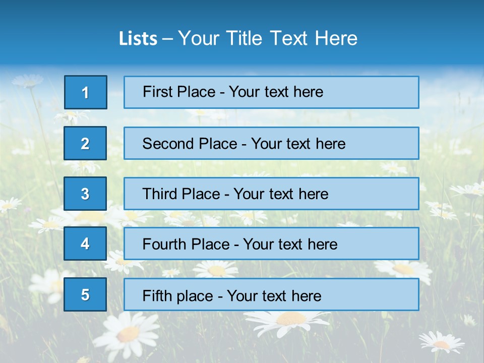 Entreprise Immeuble Plan PowerPoint Template