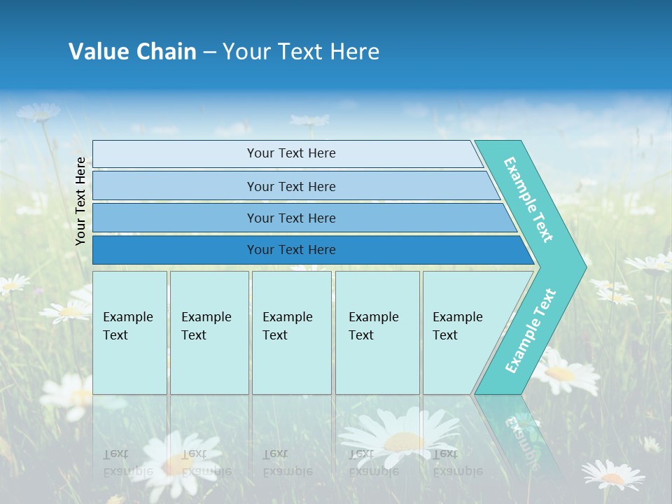 Entreprise Immeuble Plan PowerPoint Template