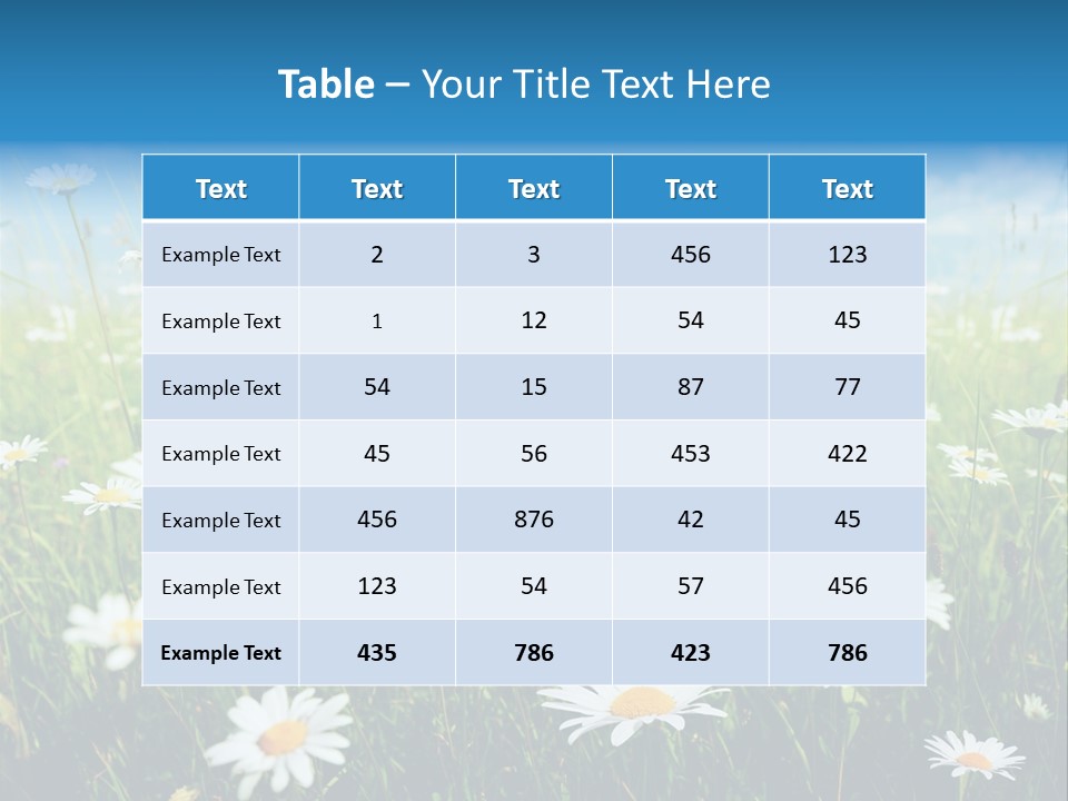 Entreprise Immeuble Plan PowerPoint Template
