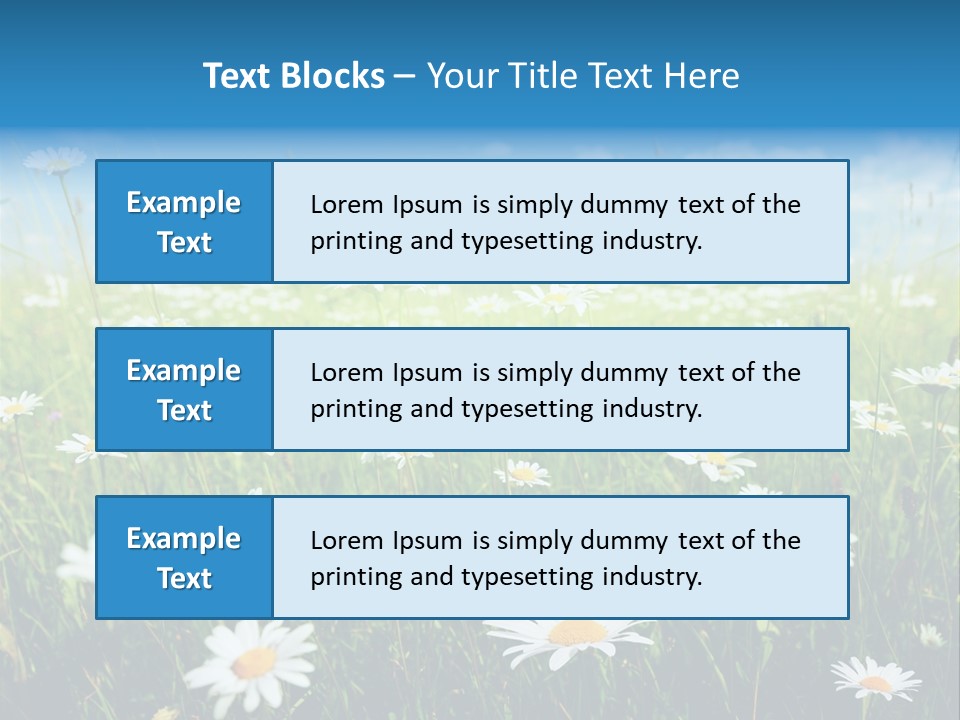 Entreprise Immeuble Plan PowerPoint Template
