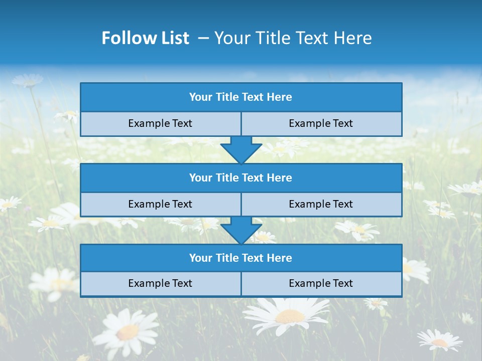 Entreprise Immeuble Plan PowerPoint Template