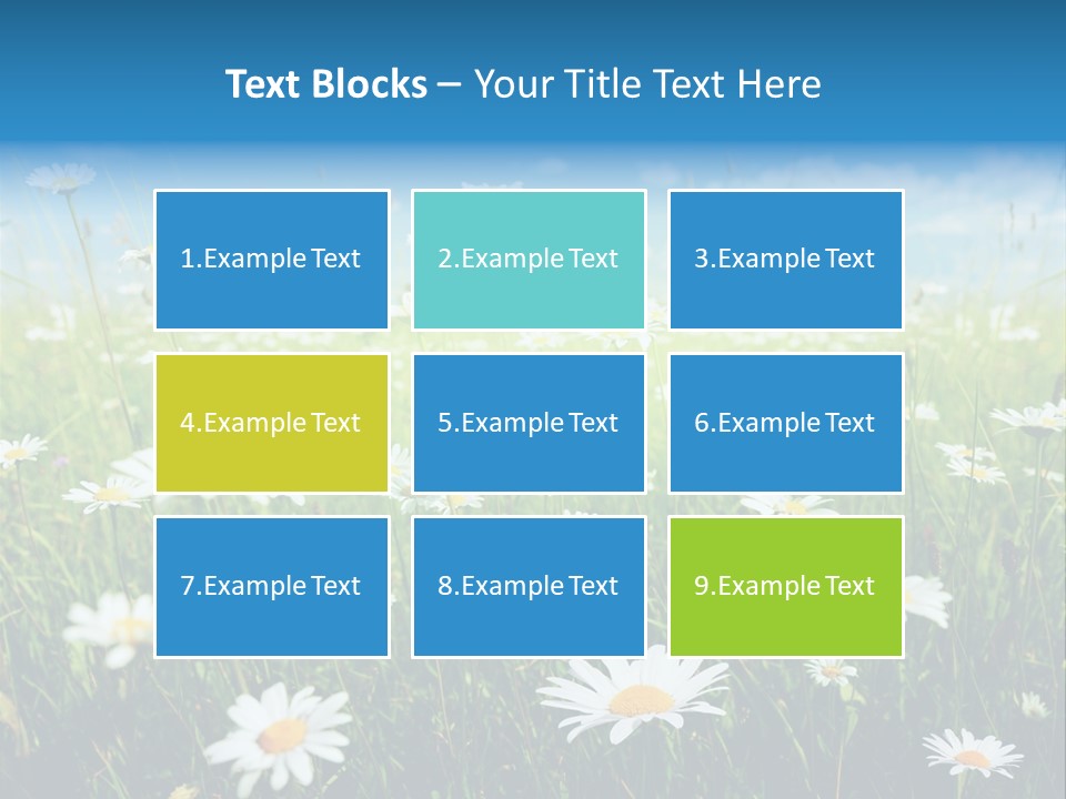 Entreprise Immeuble Plan PowerPoint Template