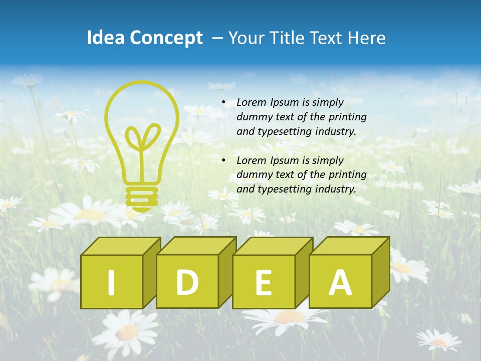Entreprise Immeuble Plan PowerPoint Template
