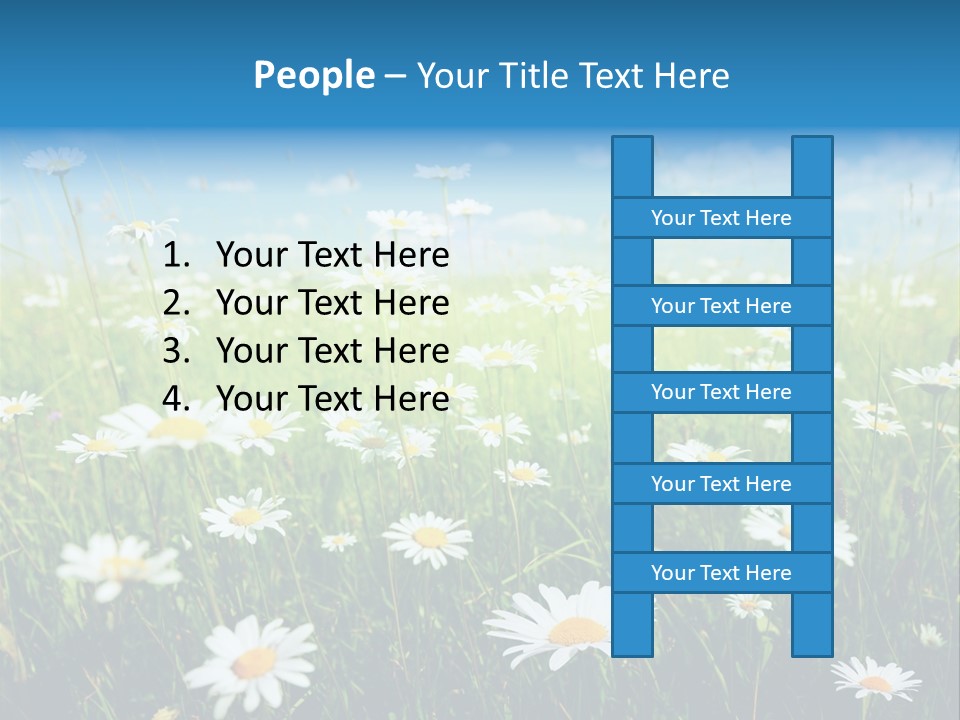 Entreprise Immeuble Plan PowerPoint Template