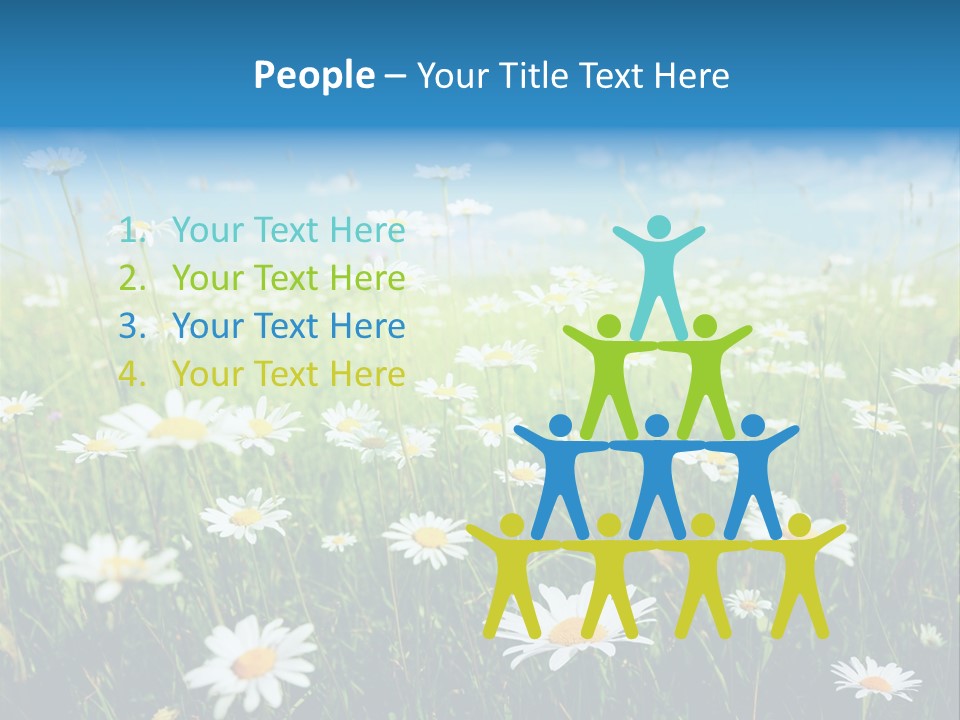 Entreprise Immeuble Plan PowerPoint Template