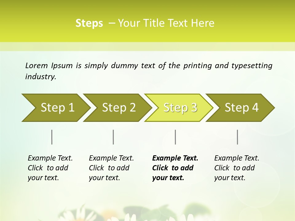 Fashion Care Happiness PowerPoint Template