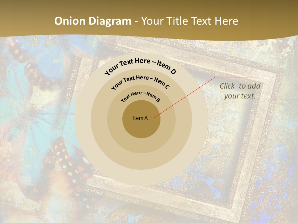 Gold Backdrop Texture PowerPoint Template