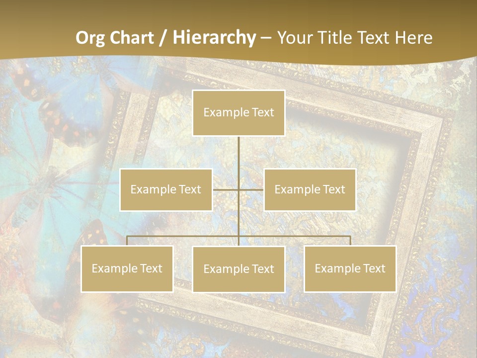 Gold Backdrop Texture PowerPoint Template