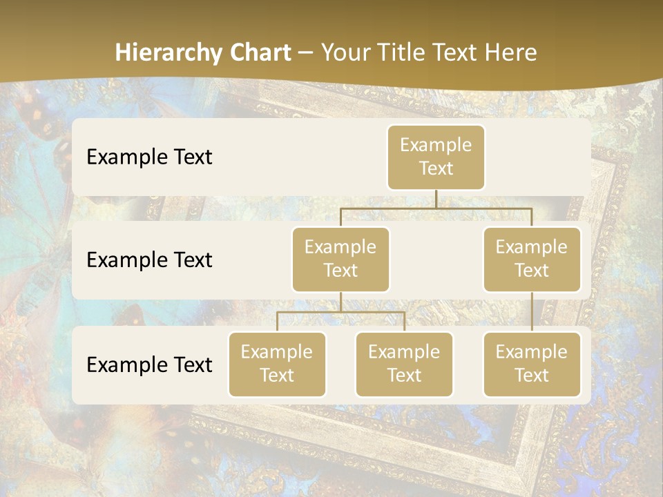 Gold Backdrop Texture PowerPoint Template