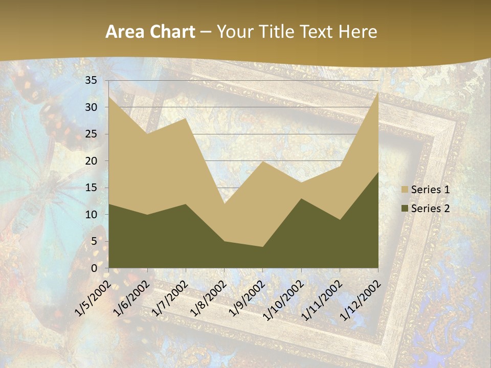 Gold Backdrop Texture PowerPoint Template