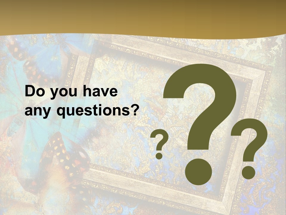 Gold Backdrop Texture PowerPoint Template