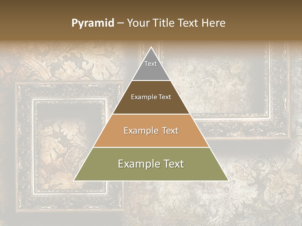 Silver Artwork Abstract PowerPoint Template