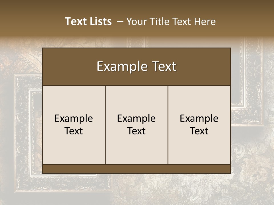 Silver Artwork Abstract PowerPoint Template