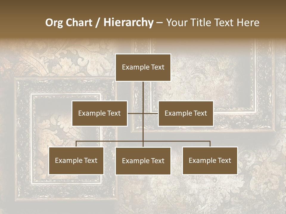 Silver Artwork Abstract PowerPoint Template