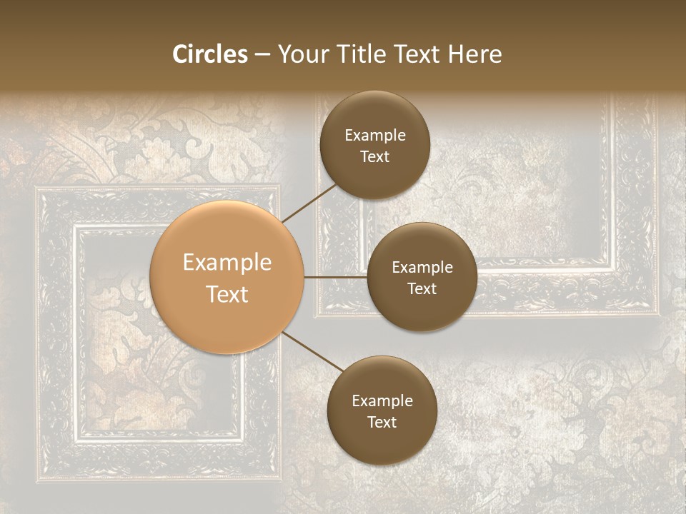 Silver Artwork Abstract PowerPoint Template