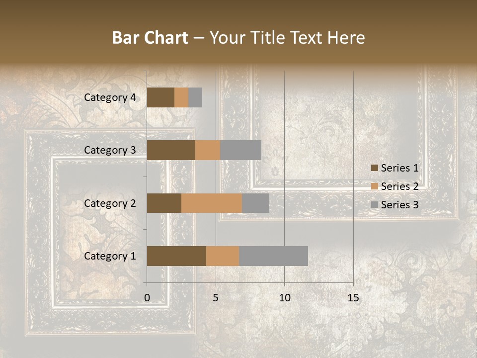 Silver Artwork Abstract PowerPoint Template