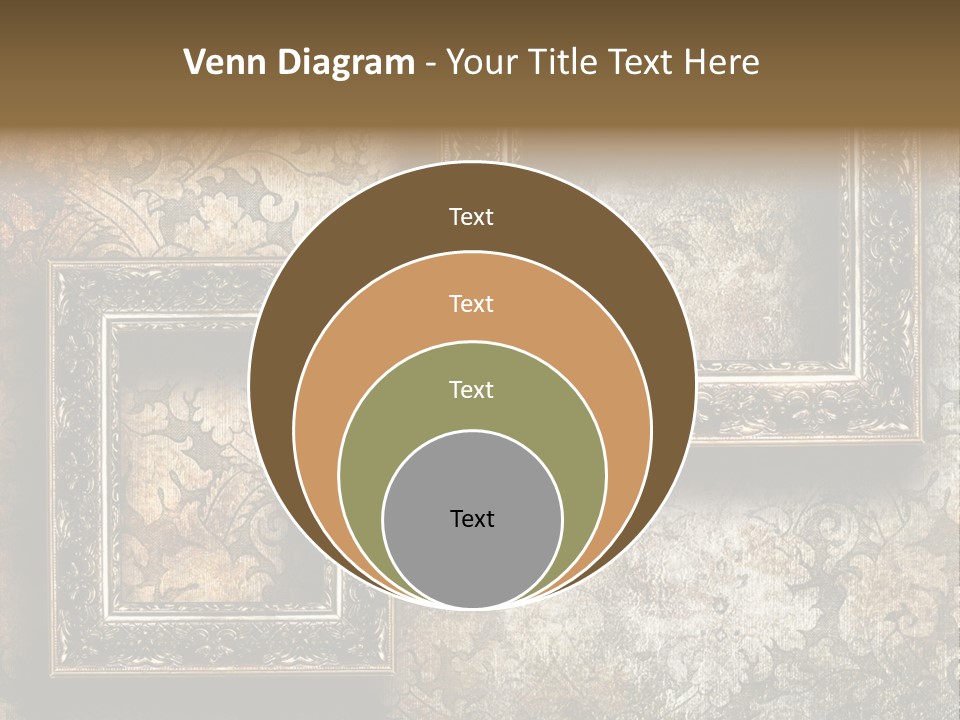 Silver Artwork Abstract PowerPoint Template