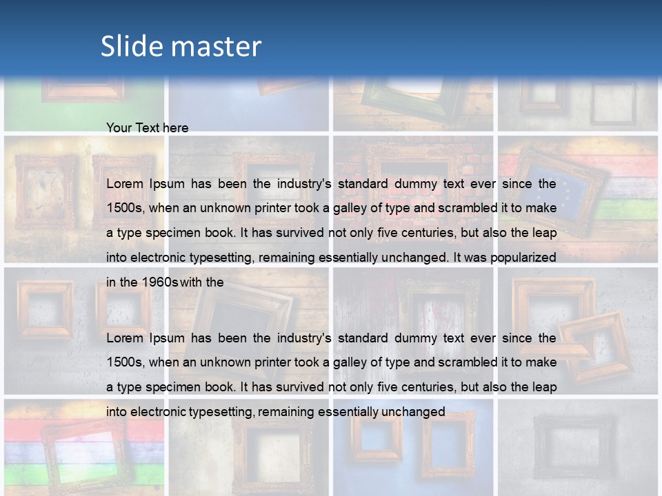 Vintage Retr Vecchia PowerPoint Template