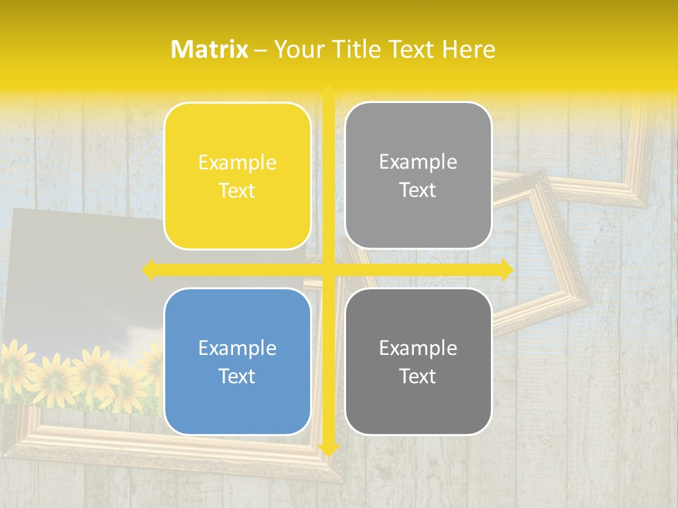 Sky Artistic Lumber PowerPoint Template