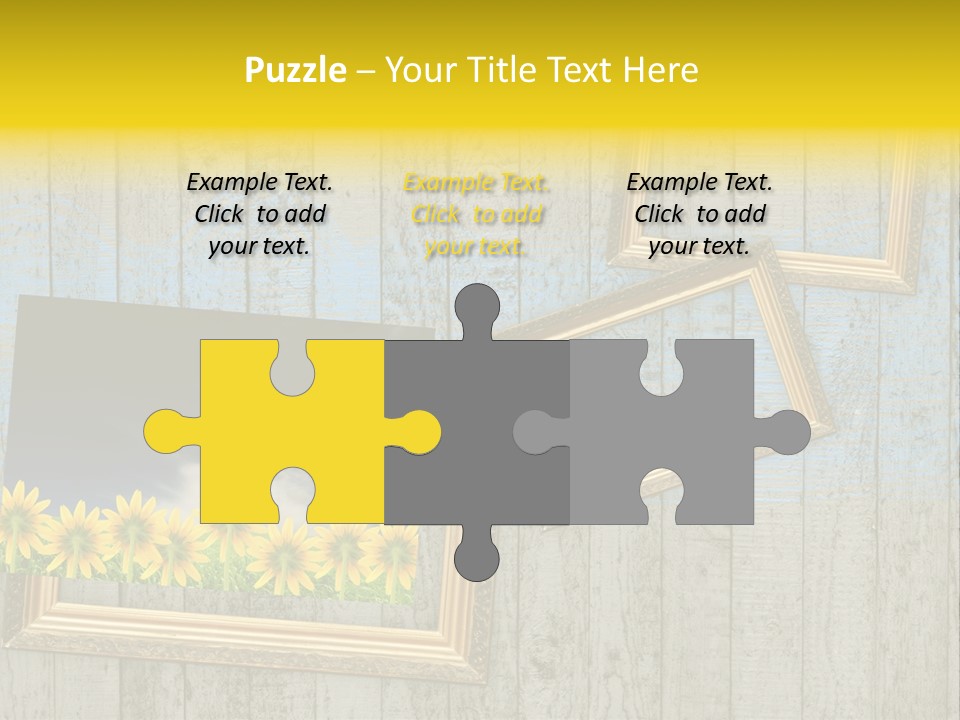 Sky Artistic Lumber PowerPoint Template