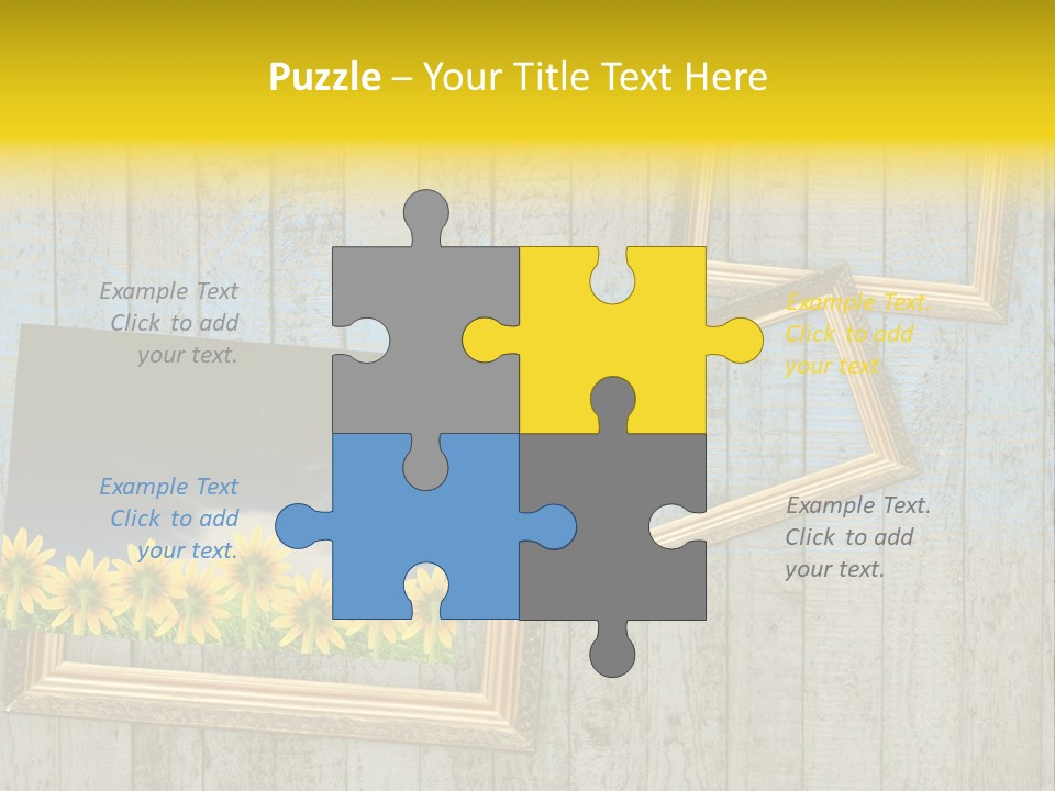 Sky Artistic Lumber PowerPoint Template