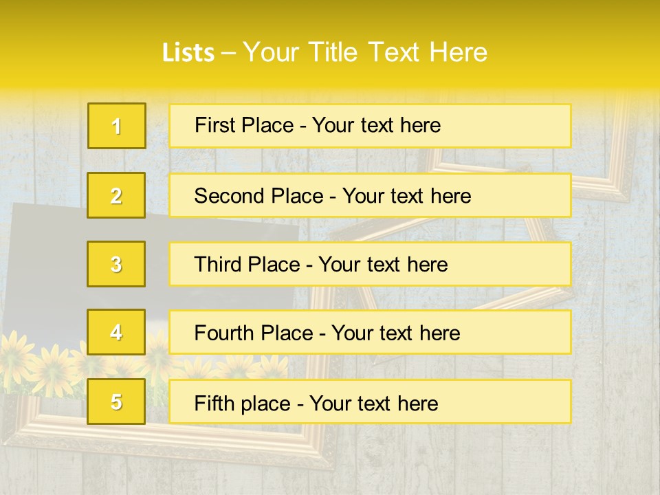 Sky Artistic Lumber PowerPoint Template