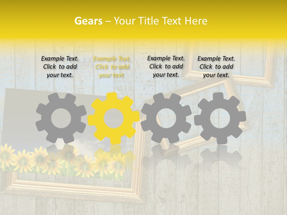 Sky Artistic Lumber PowerPoint Template