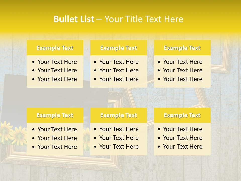 Sky Artistic Lumber PowerPoint Template