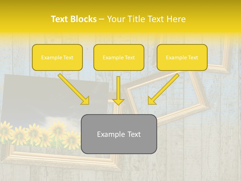 Sky Artistic Lumber PowerPoint Template