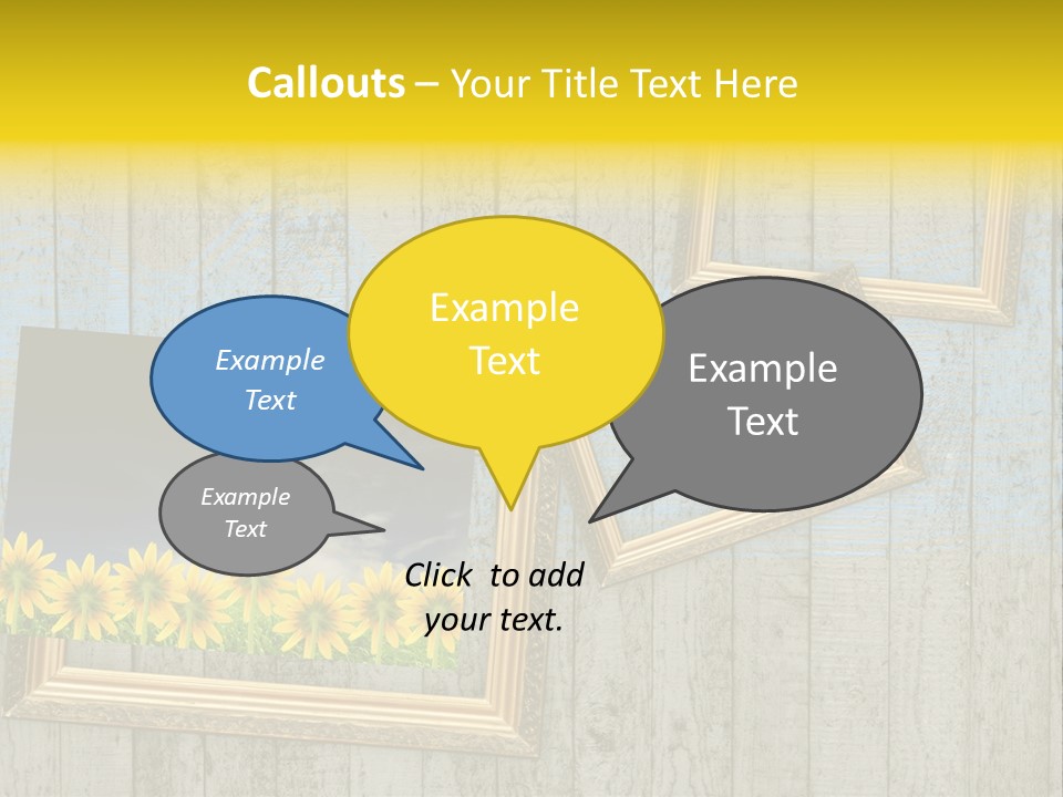 Sky Artistic Lumber PowerPoint Template