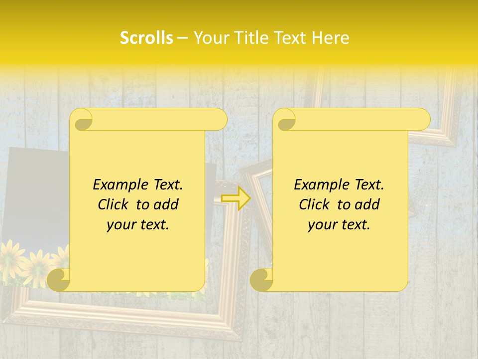Sky Artistic Lumber PowerPoint Template
