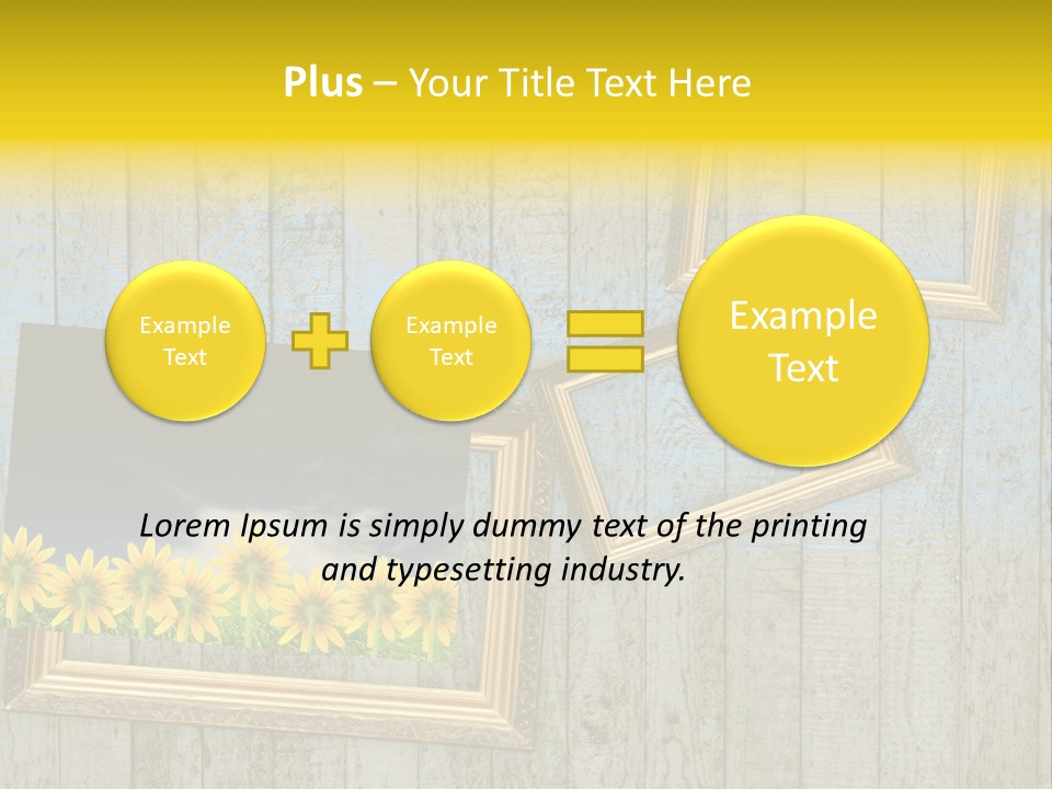 Sky Artistic Lumber PowerPoint Template