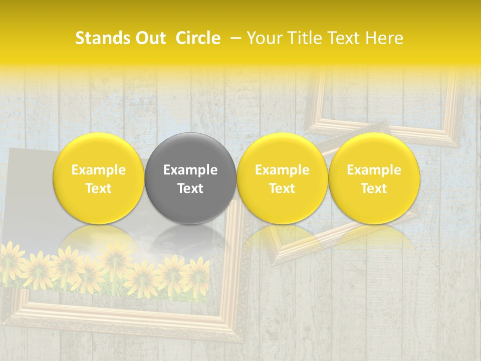 Sky Artistic Lumber PowerPoint Template